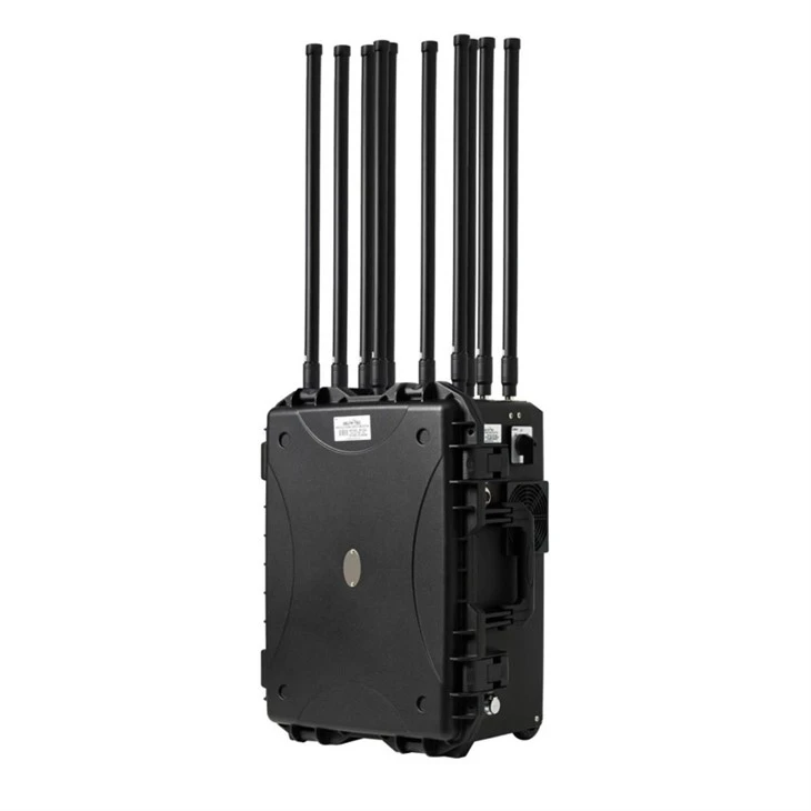 10 Antenna Luggage-type Drone Jammer 2-3 Kilometers